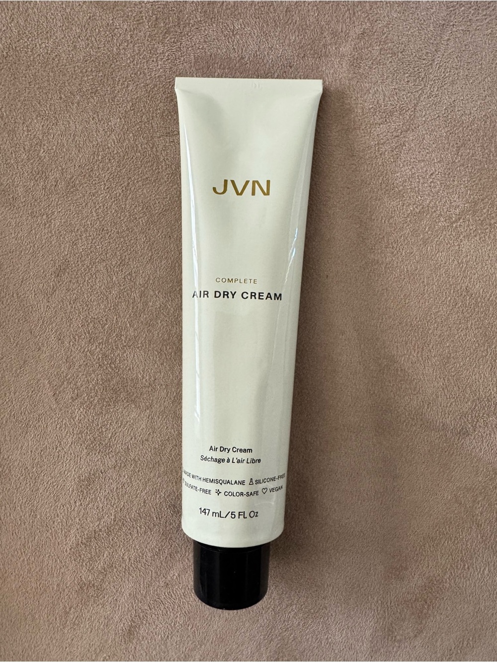 JVN Air Dry Cream – White Tube with Gold Logo